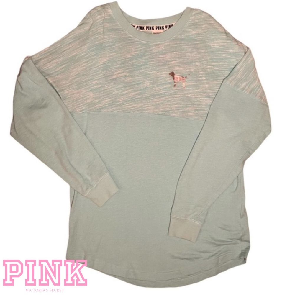 Victoria's Secret PINK Crew Neck Varsity Sweater